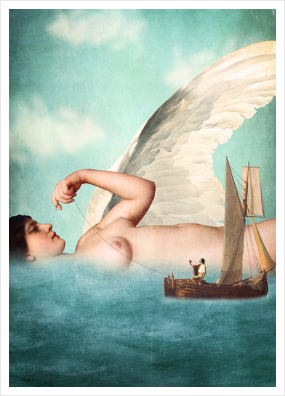 Guardian Angel Art Print by DVerissimo