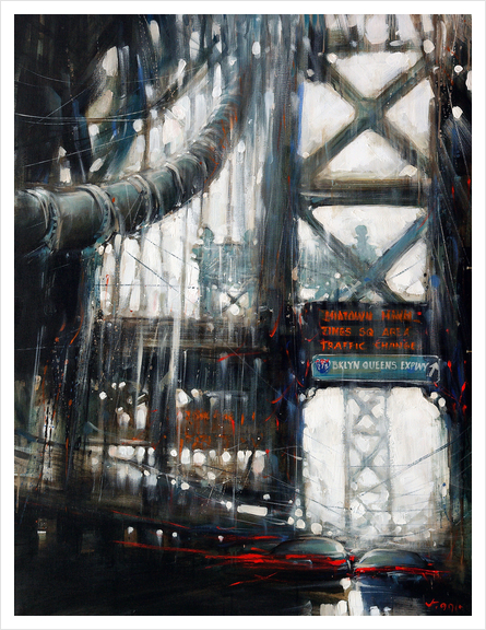 Brooklyn Bridge Art Print by Vantame