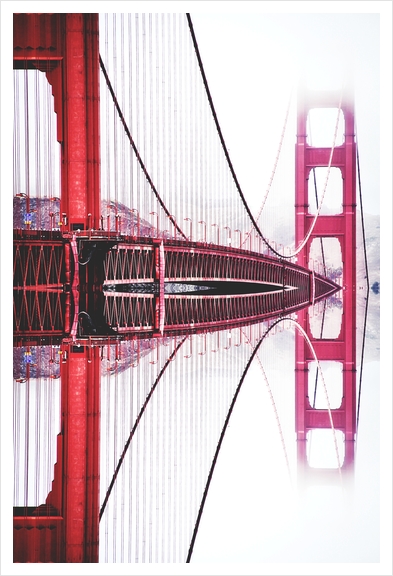 Golden Gate bridge, San Francisco, USA Art Print by Timmy333