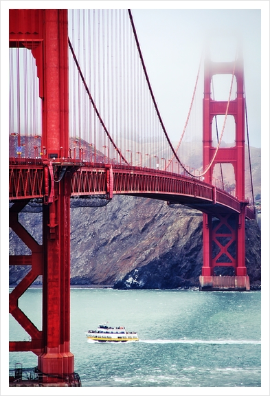 Golden Gate bridge, San Francisco, California, USA Art Print by Timmy333