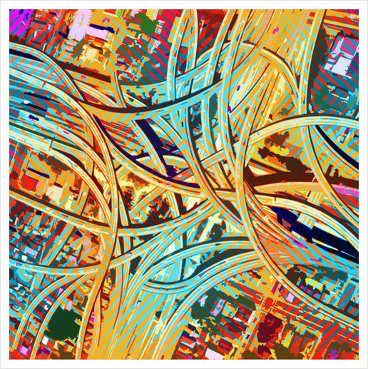 L.A. Highway Art Print by Vic Storia