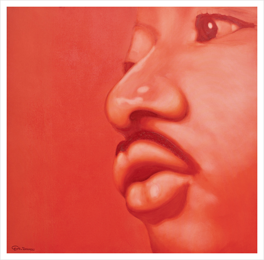 Martin Luther King  Art Print by di-tommaso