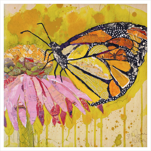 Monarch Art Print by Elizabeth St. Hilaire