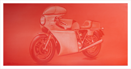 Ducati Art Print by di-tommaso
