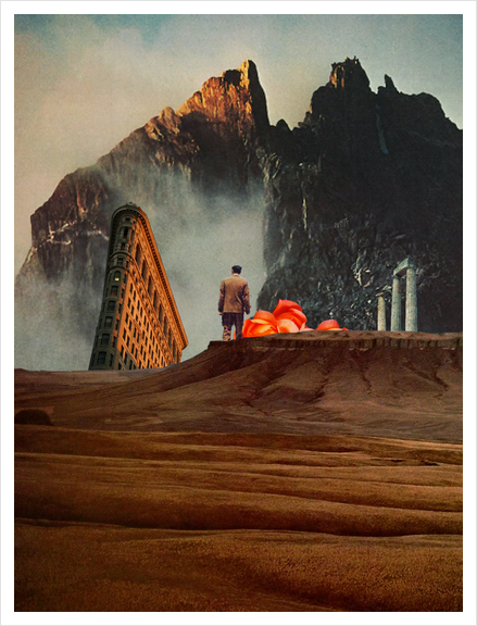 My Worlds Fall Apart Art Print by Frank Moth