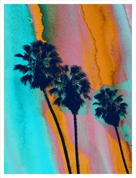 Los Angeles Palms Art Print by Irena Orlov