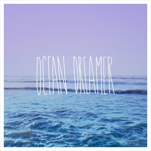 Ocean Dreamer Art Print by Leah Flores