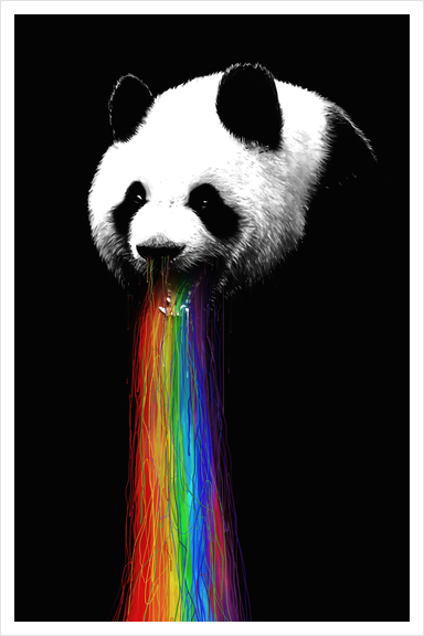 Pandalicious Art Print by Nicebleed