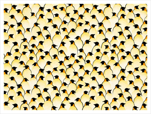 Penguins Art Print by Florent Bodart - Speakerine