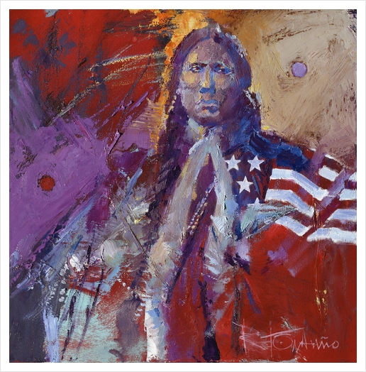 Quanah Parker Art Print by Robert Orduno
