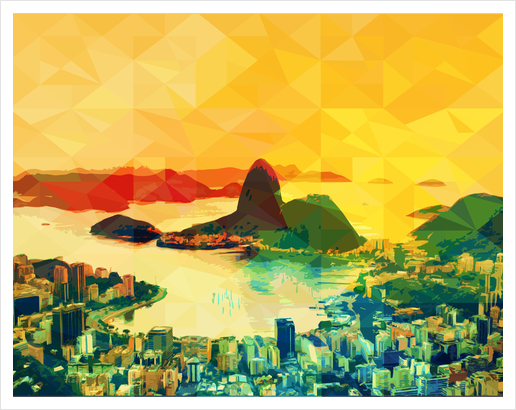 Rio Art Print by Vic Storia