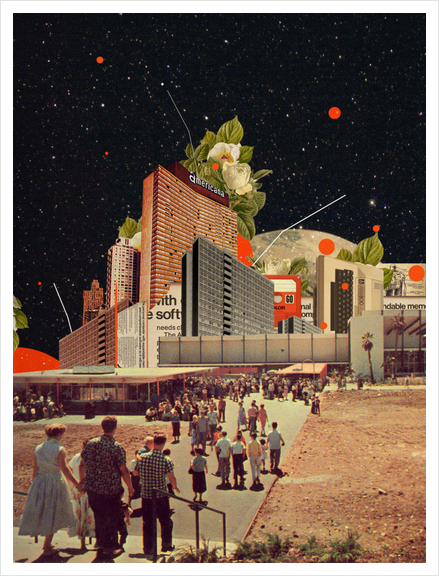 Software Road Art Print by Frank Moth