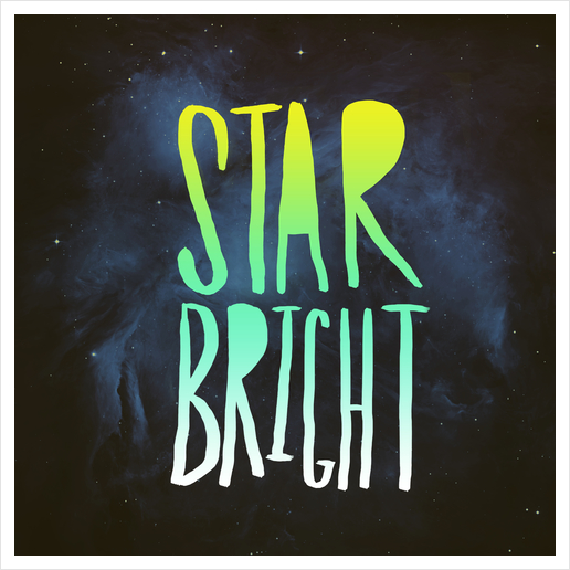 Star Bright Art Print by Leah Flores