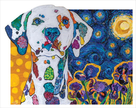 Starry Starry Night Art Print by Elizabeth St. Hilaire