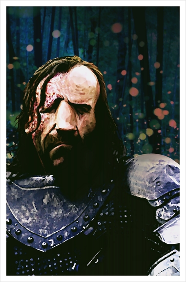 The Hound Art Print by chewgowski