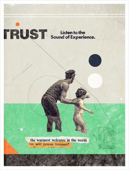 Trust Art Print by Frank Moth