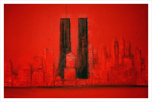 Twin Towers Art Print by di-tommaso