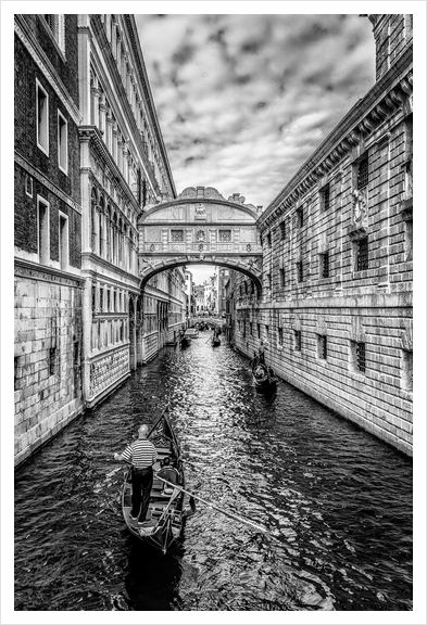 Bridge of Sighs, Venice Art Print by Traven Milovich