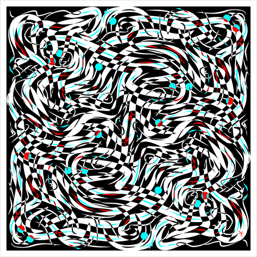 Abstract #1 - Pop Art - Digital Art Art Print by William Cuccio WCSmack