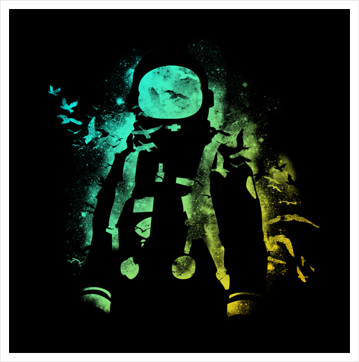 Astro Art Print by Tobias Fonseca