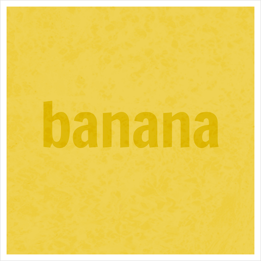 Banana Art Print by ivetas
