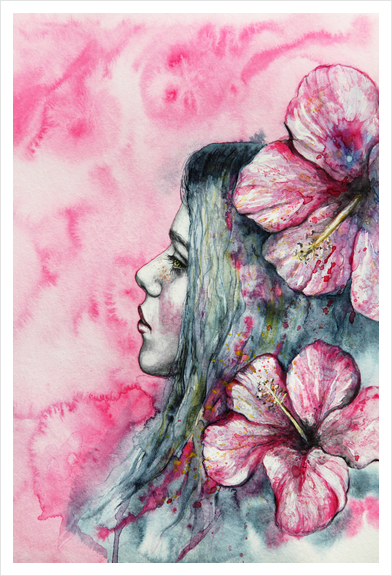 Bloom Art Print by Nika_Akin