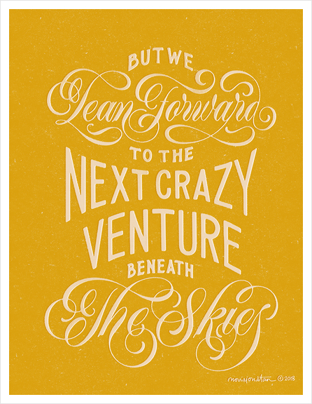 Next Crazy Adventure Art Print by noviajonatan