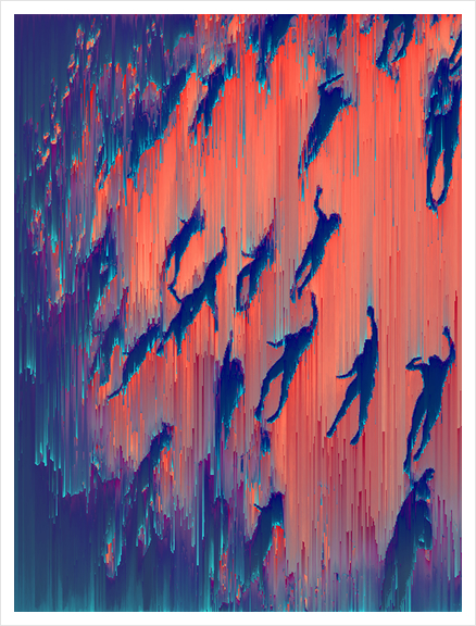 deep water Art Print by vividvivi