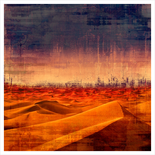 Desert Art Print by Malixx