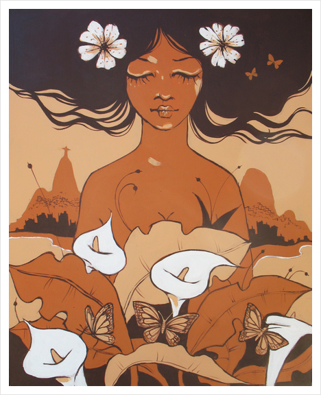 Ipanema Art Print by Ursula X Young