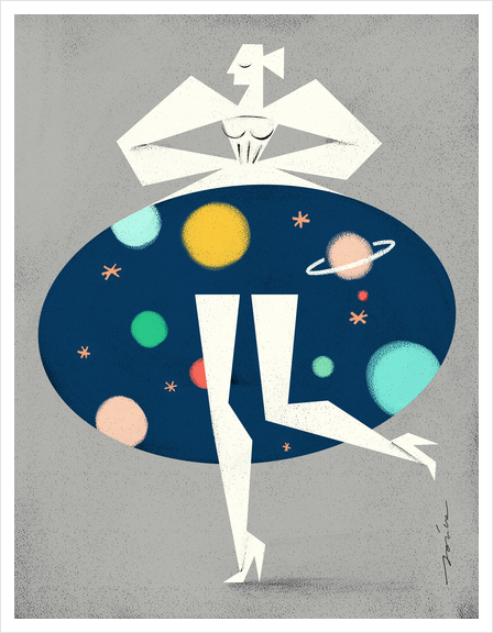 Mistery Art Print by Pawel Jonca