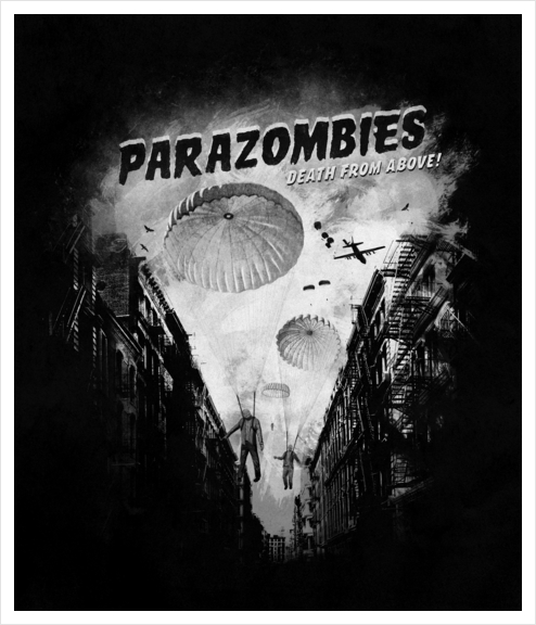 Parazombies Art Print by Florent Bodart - Speakerine