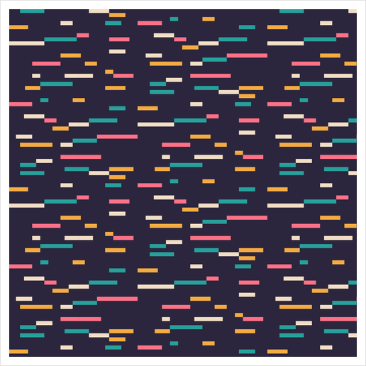 Pattern #3 Art Print by Florent Bodart - Speakerine