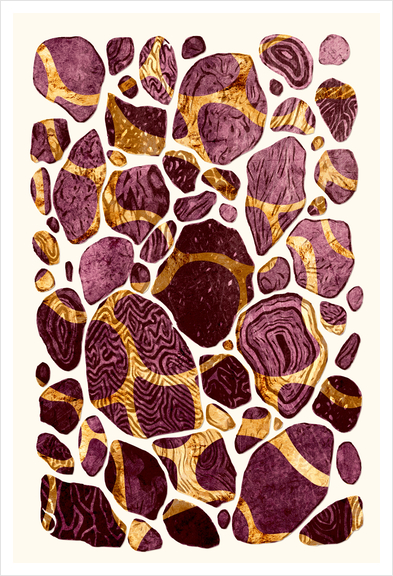 Rolling stones Art Print by inkycubans