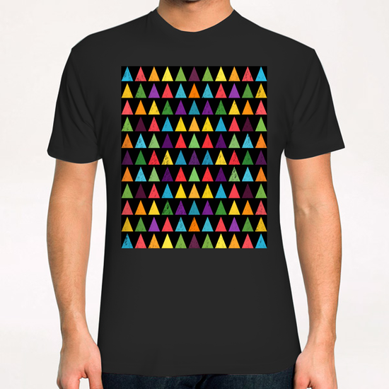 Lovely Geometric Pattern X 0.2 T-Shirt by Amir Faysal