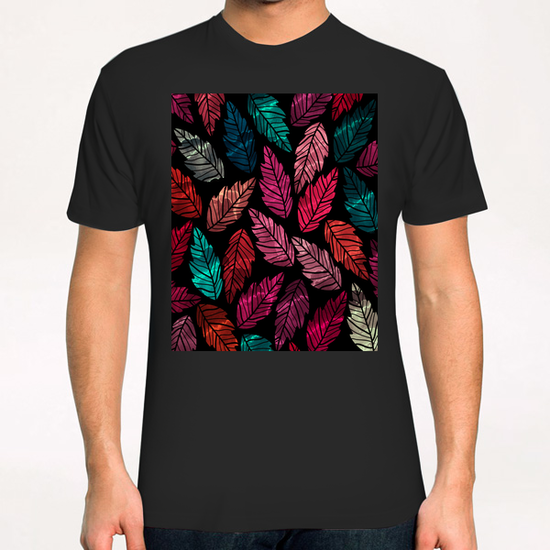 Leaves X 0.2 T-Shirt by Amir Faysal