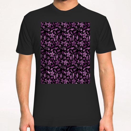 LOVELY FLORAL PATTERN X 0.2 T-Shirt by Amir Faysal