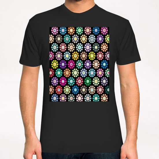 LOVELY FLORAL PATTERN X 0.13 T-Shirt by Amir Faysal