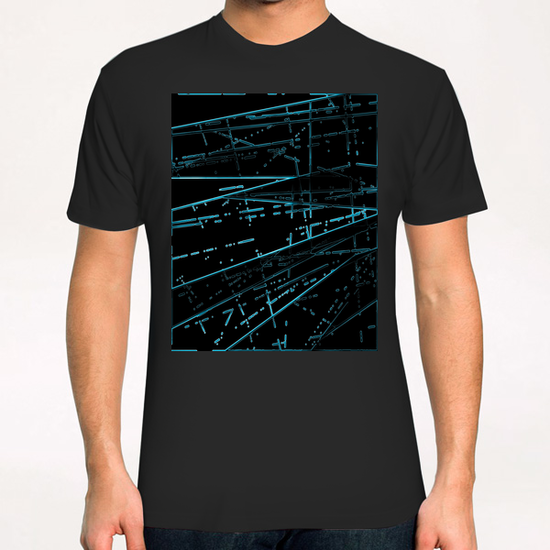 Neon Disco X 0.5 T-Shirt by Amir Faysal
