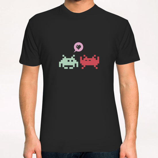 Pixel Love T-Shirt by Alex Xela