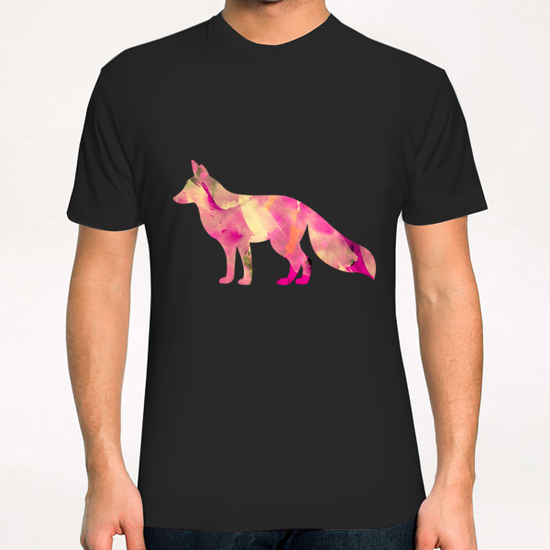 Abstract Fox T-Shirt by Amir Faysal