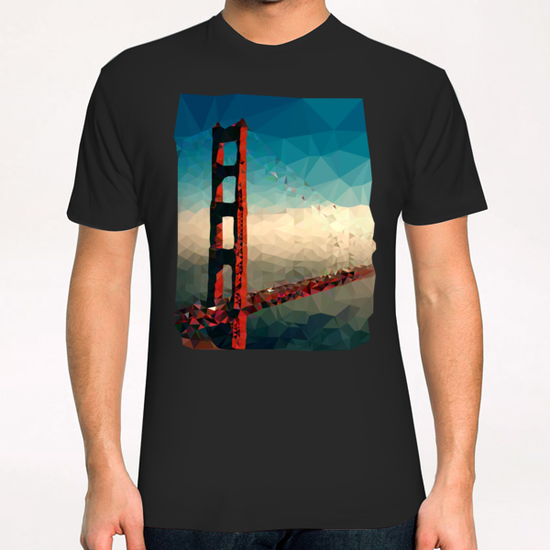 Golden Gate T-Shirt by Vic Storia