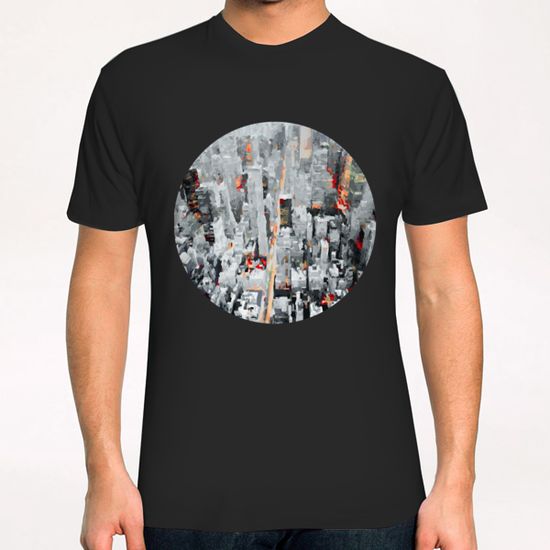 My New York by night T-Shirt by Malixx