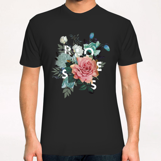 Antique Roses T-Shirt by tzigone