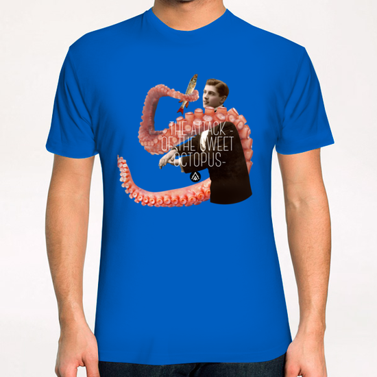The Attack of the Sweet Octopus T-Shirt by Alfonse