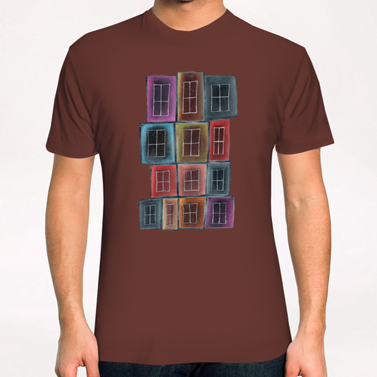 Fenêtres variation T-Shirt by Kapoudjian