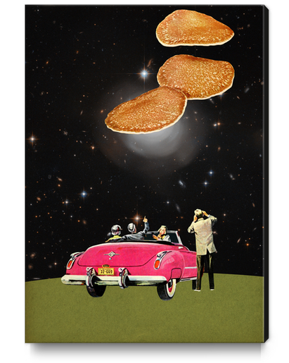 Unidentified flying object Canvas Print by Lerson