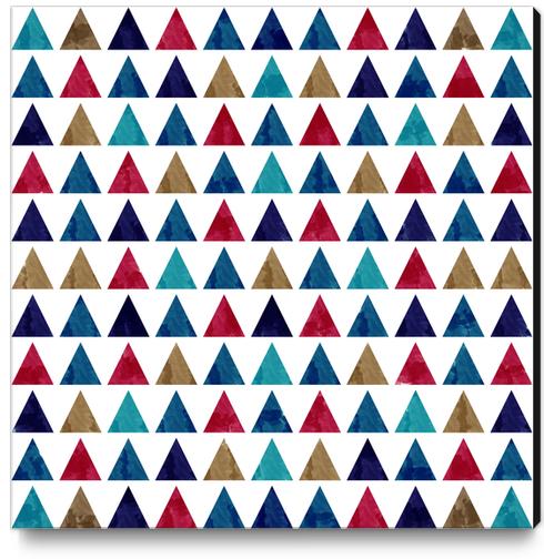 Lovely Geometric Pattern X 0.1 Canvas Print by Amir Faysal