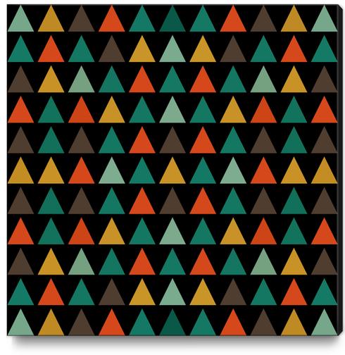 Lovely Geometric Background X 0.4 Canvas Print by Amir Faysal
