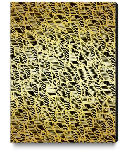 Golden leaves Canvas Print by Vitor Costa